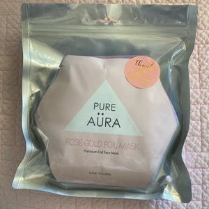 This item is SOLD: Premium Foil Face Mask. 7 individually wrapped